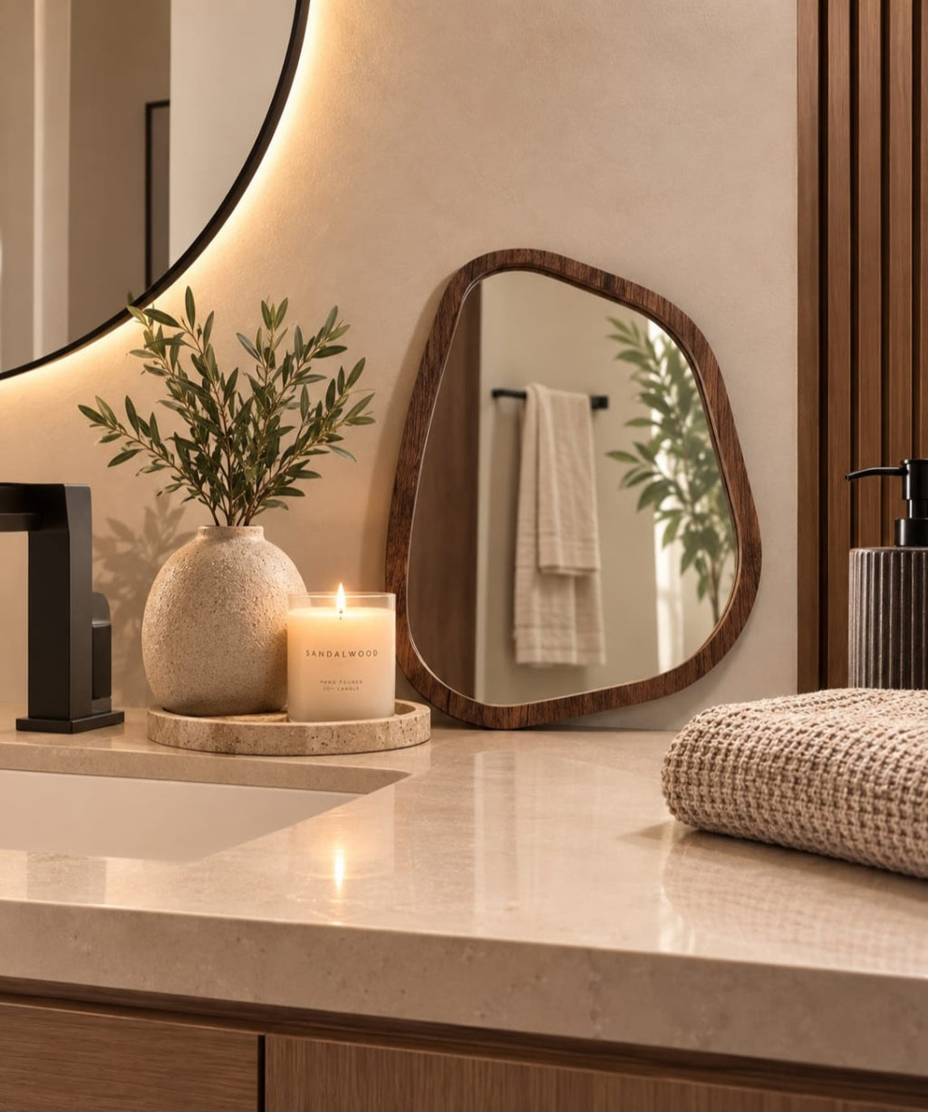 Vintage-Inspired Decorative Mirror