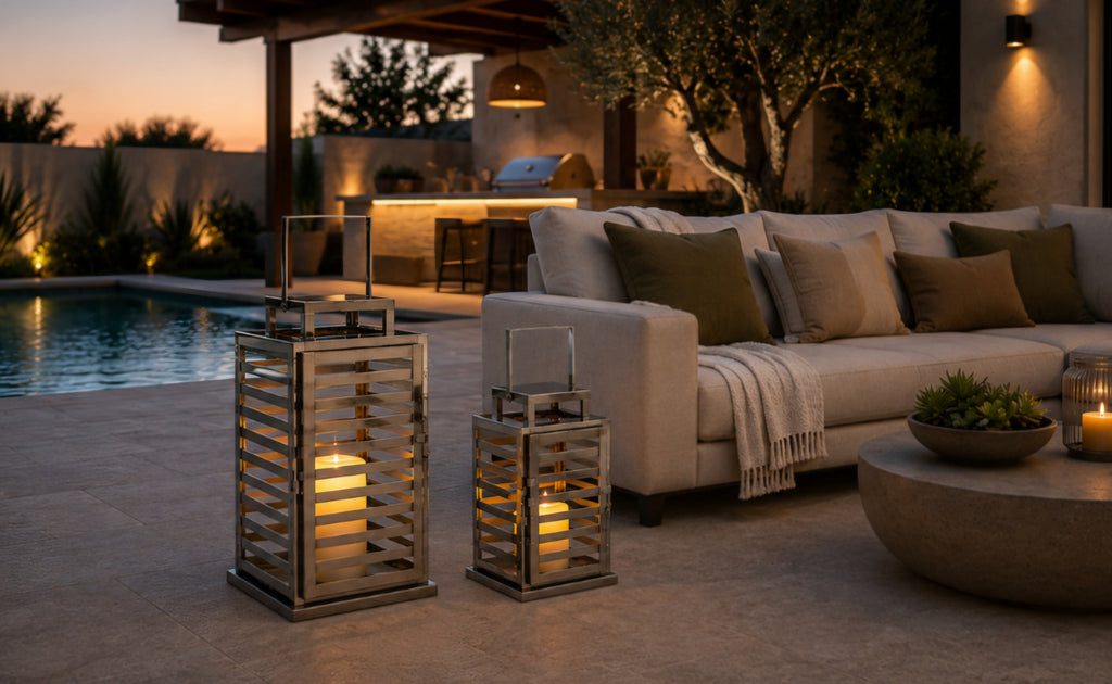 Outdoor Lantern Set of 2