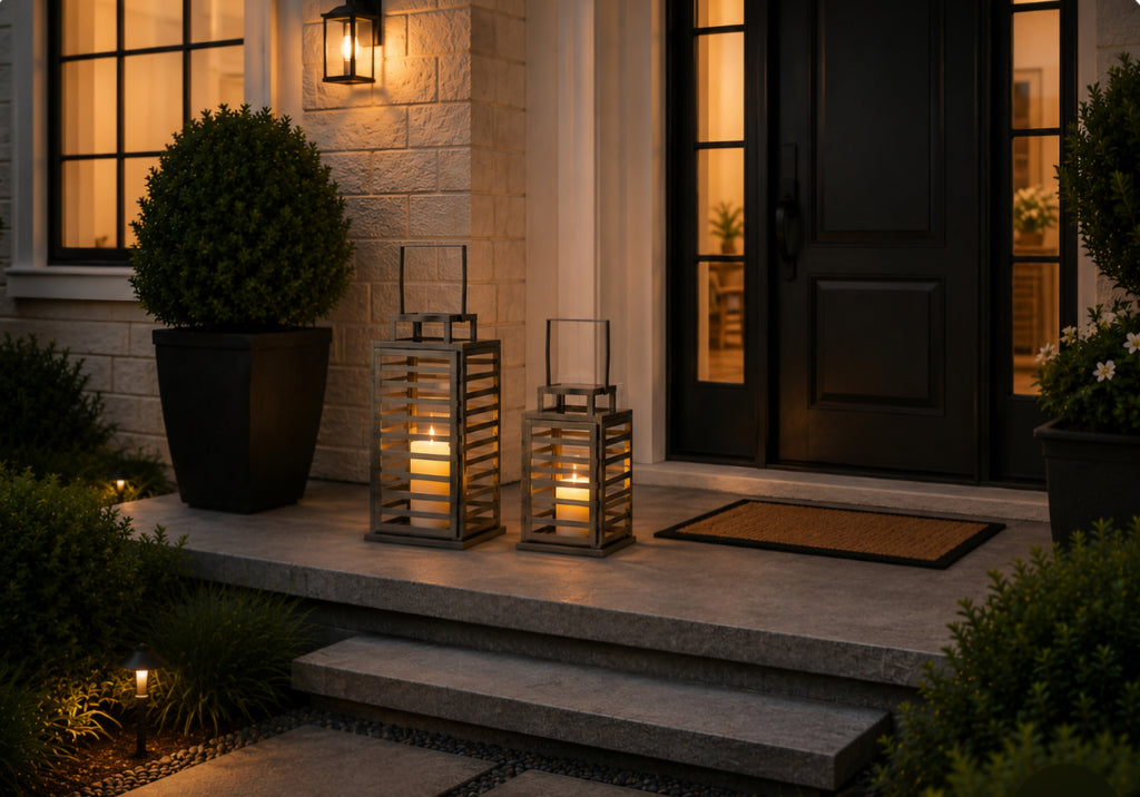 Outdoor Lantern Set of 2