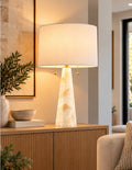 Alabaster Designer Table Lamp